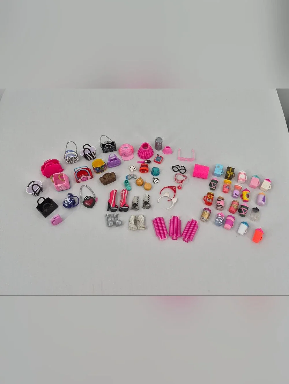 LOL Surprise Dolls Accessories OMG Doll Accessories Mixed Lot Purses Bottles